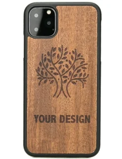 Drewniane etui na telefon / Merbau BWD06670M