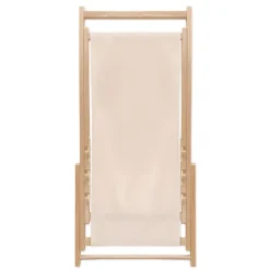 Drewniane krzesło plażowe / Beżowy MO6503-13