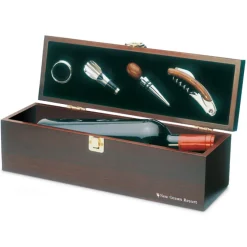 Drewniane pudełko na wino / Drewna KC2690-40
