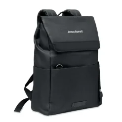 600D RPET plecak na laptopa / Czarny MO6464-03