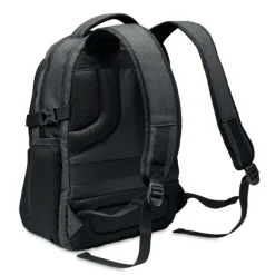 600D RPET plecak na laptop / Czarny MO2047-03
