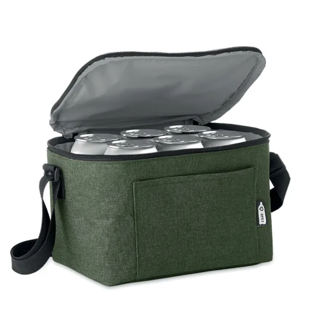 600D RPET torba termoizolac. / Ciemnozielony MO6150-60