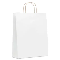 Duża papierowa torba / Biały MO6174-06