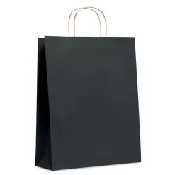 Duża papierowa torba / Czarny MO6174-03