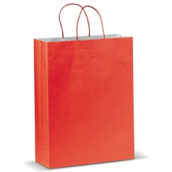 Duża Papierowa Torba Eco 120g/m² / Czerwony LT91718-N0021