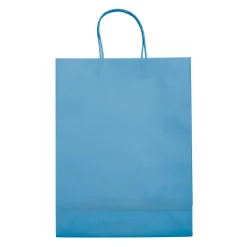 Duża Papierowa Torba Eco 120g/m² / Jasnoniebieski LT91718-N0012