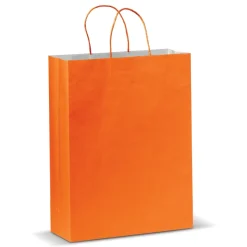 Duża Papierowa Torba Eco 120g/m² / Pomarańczowy LT91718-N0026