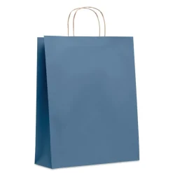 Duża papierowa torba / Granatowy MO6174-04