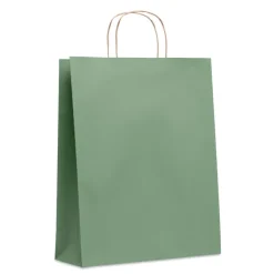 Duża papierowa torba / Zielony MO6174-09