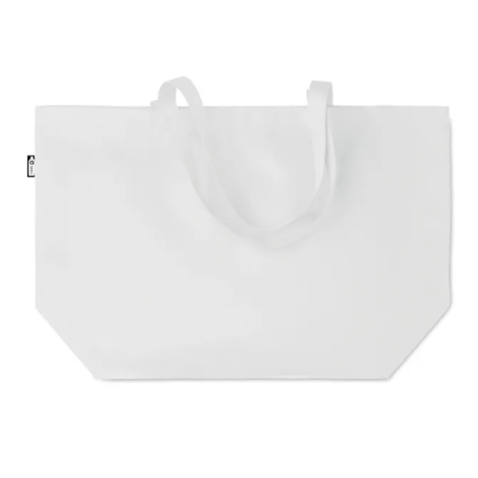 Duża torba na zakupy 600D RPET / Biały MO6134-06