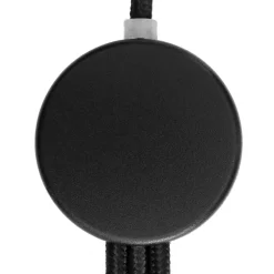 Długi kabel 3w1 z podświetlanym logo, W201TG / Czarny EG053403