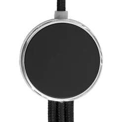 Długi kabel 3w1 z podświetlanym logo, W201TG / Czarny EG053403