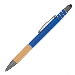Długopis aluminiowy antystres touch pen MANUELA / Niebieski 1387604