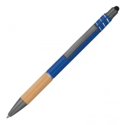 Długopis aluminiowy antystres touch pen MANUELA / Niebieski 1387604