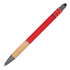 Długopis aluminiowy antystres touch pen MANUELA / Czerwony 1387605