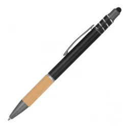Długopis aluminiowy antystres touch pen MANUELA / Czarny 1387603