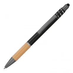 Długopis aluminiowy antystres touch pen MANUELA / Czarny 1387603