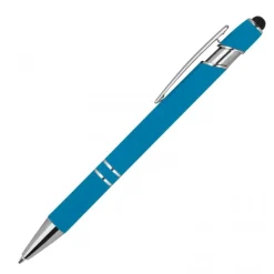 Długopis aluminiowy touch pen HERMANN / Jasnoniebieski 1368924