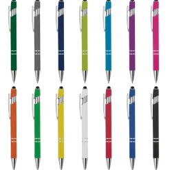 Długopis aluminiowy touch pen HERMANN / Jasnoniebieski 1368924