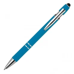 Długopis aluminiowy touch pen HERMANN / Jasnoniebieski 1368924