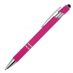 Długopis aluminiowy touch pen HERMANN / żółty 1368908