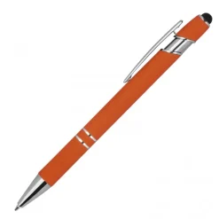 Długopis aluminiowy touch pen HERMANN / Pomarańczowy 1368910
