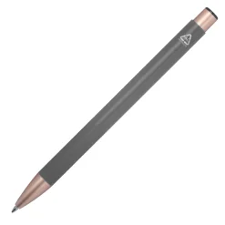 Długopis aluminiowy z recyklingu NATASHA / Ciemnoszary 1527077