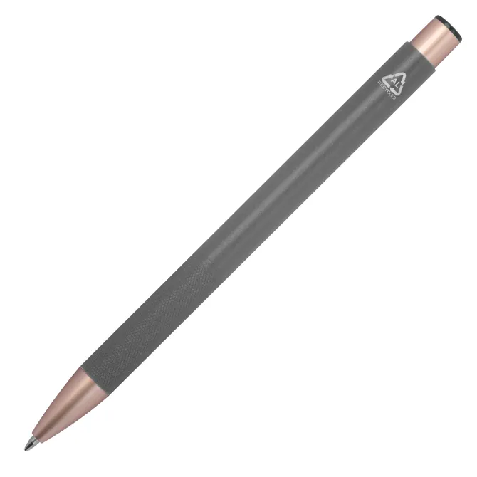 Długopis aluminiowy z recyklingu NATASHA / Ciemnoszary 1527077
