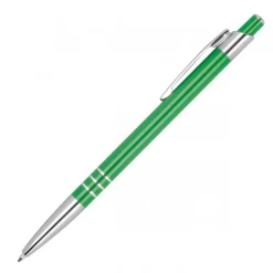 Długopis aluminiowy z recyklingu PAIGE / Zielony 1446909