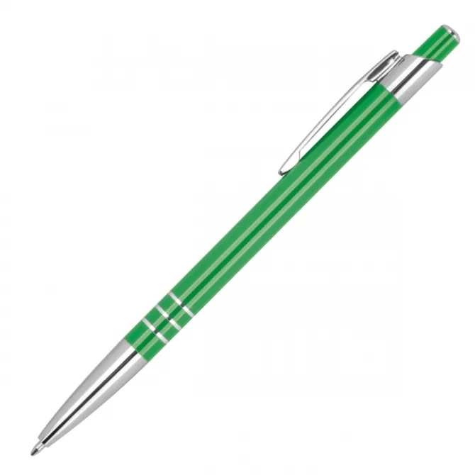 Długopis aluminiowy z recyklingu PAIGE / Zielony 1446909