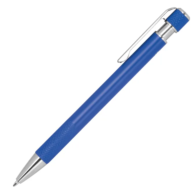 Długopis aluminiowy z recyklingu JULIO / Niebieski 1547404