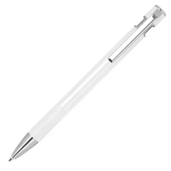Długopis aluminiowy z recyklingu JULIO / Biały 1547406