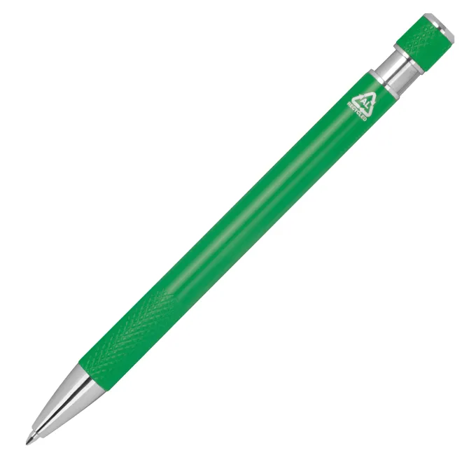Długopis aluminiowy z recyklingu JULIO / Zielony 1547409