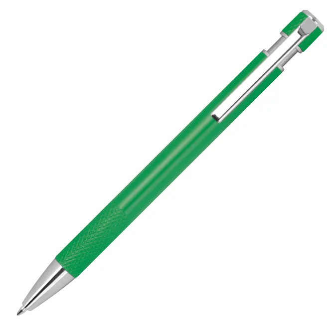 Długopis aluminiowy z recyklingu JULIO / Zielony 1547409