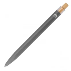 Długopis aluminiowy z recyklingu DORIS / Ciemnoszary 1384577