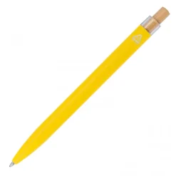 Długopis aluminiowy z recyklingu DORIS / żółty 1384508
