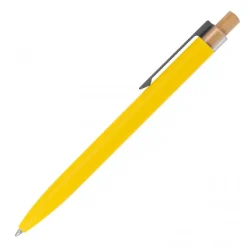 Długopis aluminiowy z recyklingu DORIS / żółty 1384508