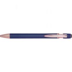 Długopis aluminiowy z recyklingu żelowy touch pen BELO HORIZONTE / Granatowy 528144