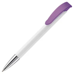 Długopis Apollo / Biały / purpurowy LT87107-N0172