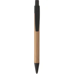 Długopis bambusowo-słomkowy / Czarny LT87284-N0002