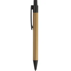 Długopis bambusowo-słomkowy / Czarny LT87284-N0002