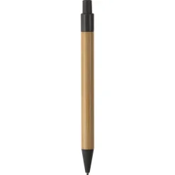 Długopis bambusowo-słomkowy / Czarny LT87284-N0002