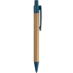 Długopis bambusowo-słomkowy / Niebieski LT87284-N0011
