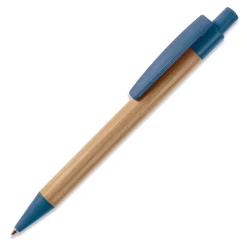 Długopis bambusowo-słomkowy / Niebieski LT87284-N0011