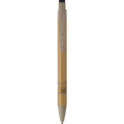 Długopis bambusowo-słomkowy Stylus / Beżowy / czarny LT87282-N5502