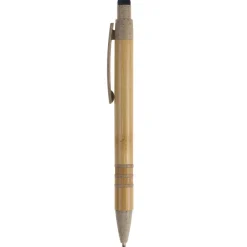 Długopis bambusowo-słomkowy Stylus / Beżowy / czarny LT87282-N5502