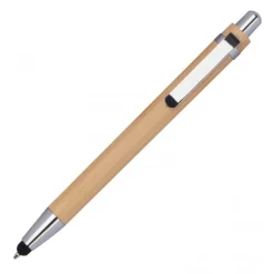 Długopis bambusowy touch pen GIOVANNA / Beżowy 1323913