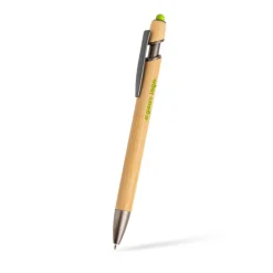 Długopis bambusowy z touchpenem / Boouchllor / Jasnozielony IP13152343