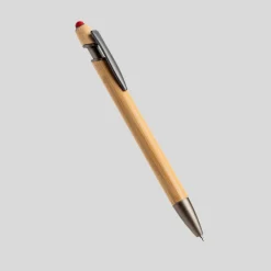 Długopis bambusowy z touchpenem / Boouchllor / Czerwony IP13152352