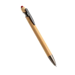 Długopis bambusowy z touchpenem / Boouchllor / Czerwony IP13152352